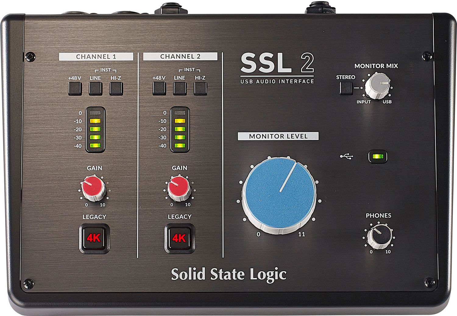 Solid State Logic SSL 2 – первый аудиоинтерфейс компании Solid State