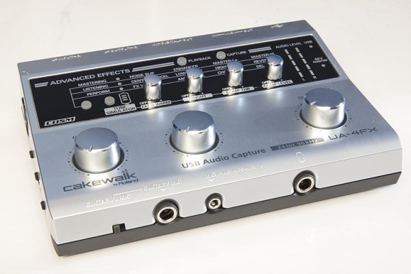  USB Roland Edirol Cakewalk UA 4FX 