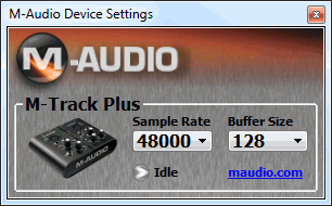 Загрузка и установка драйверов для звукового интерфейса M-Audio M-Track