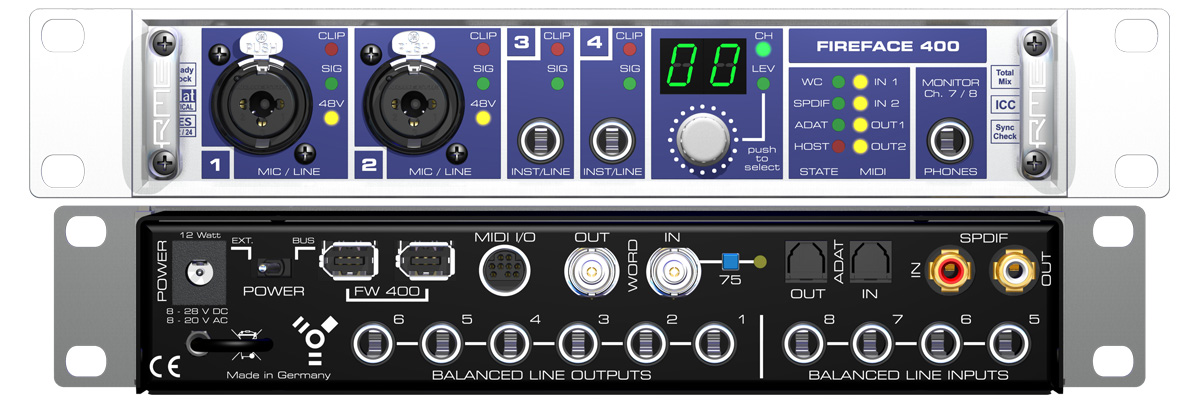 DTM・DAW RME FIREFACE400 RME Fireface 400 | ProSound